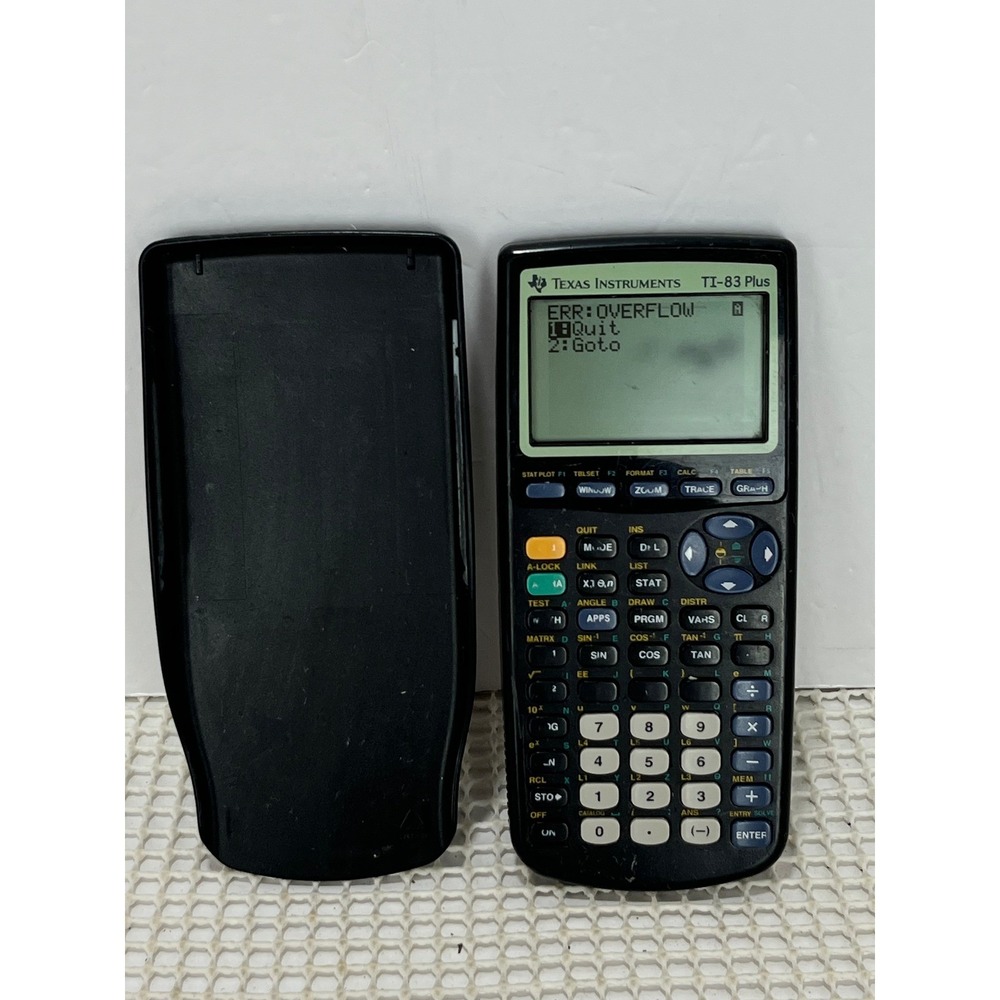 Texas Instruments TI 83 Plus Graphing Calculator School College‎ TESTED